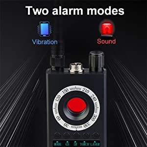 K19+ Alarm modes bug detector
